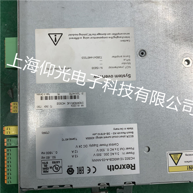 博士力士工業樂伺服器F2043故障維修調試方法