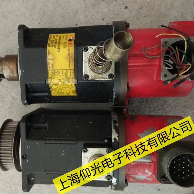 發那科同步伺服電機電線掉落中山維修公司