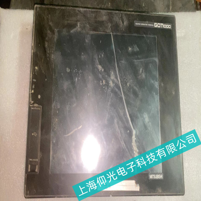 三菱GOT2000工控機運行中突然黑屏,不能重啟維修方法