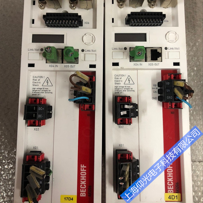 倍福伺服驅動器維修AX5140報警顯示F145維修方法