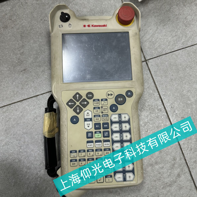 罕見故障維修//Kawasaki川崎機器人示教器出現黑屏故障排查方法